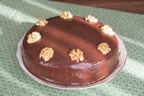 Tort cu multa nuca si ciocolata ♥