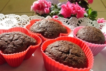 Cupcakes cu ciocolata si ghimbir