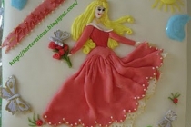 Tort Aurora, Frumoasa adormita (Aurora, Sleeping beauty Cake)