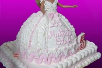 Tort papusa (Barbie Cake)