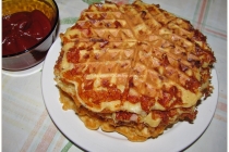 Pizza Waffles